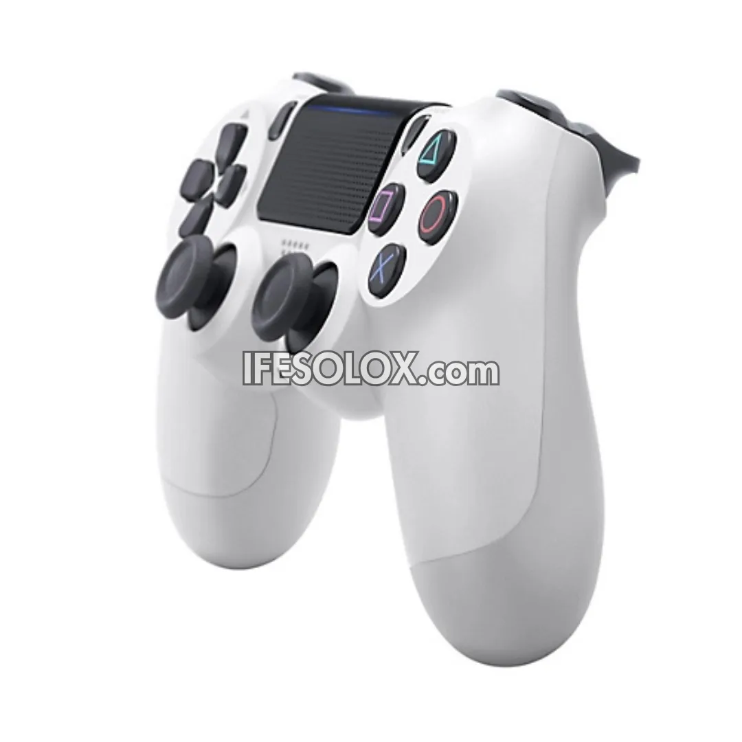 Sony PS4 DualShock 4 Game Controller for PS4, PC, Smartphones and Gadgets (White) - Brand New