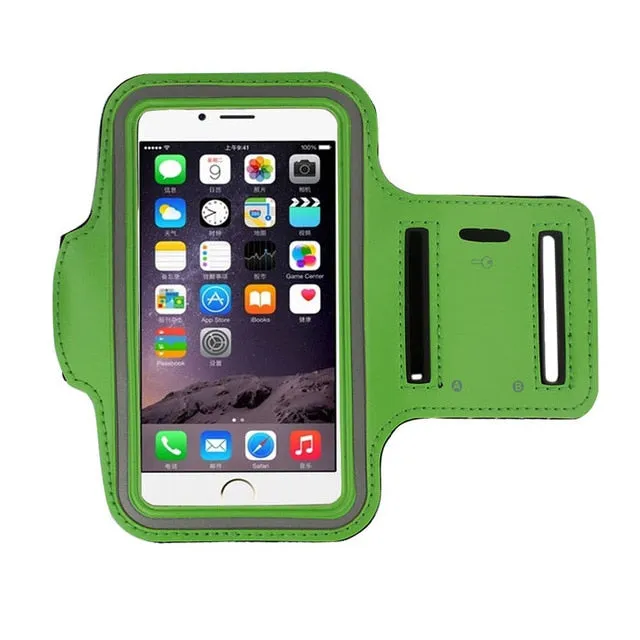 Sport Running Armband for IPhone 6s 6 7 8 Plus X XS XR Armband For Samsung S7 S9 S8 A50 Arm Band Belt GYM Bag Phone Case 5.5inch