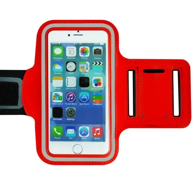 Sport Running Armband for IPhone 6s 6 7 8 Plus X XS XR Armband For Samsung S7 S9 S8 A50 Arm Band Belt GYM Bag Phone Case 5.5inch