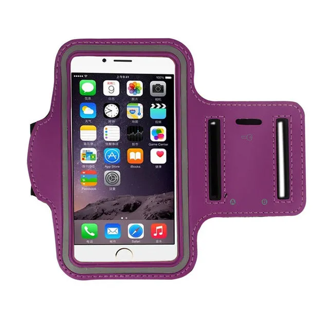 Sport Running Armband for IPhone 6s 6 7 8 Plus X XS XR Armband For Samsung S7 S9 S8 A50 Arm Band Belt GYM Bag Phone Case 5.5inch