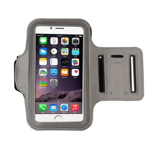 Sport Running Armband for IPhone 6s 6 7 8 Plus X XS XR Armband For Samsung S7 S9 S8 A50 Arm Band Belt GYM Bag Phone Case 5.5inch