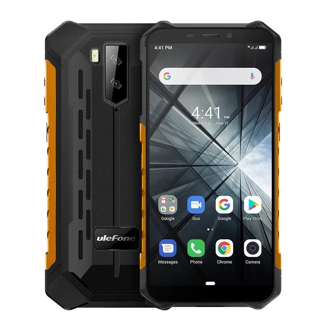 Ulefone Armor X3 Rugged Smartphone Android 9.0 IP68 Android 5.5" 2GB 32GB 5000mAh 3G Rugged Cell Phone Mobile Phone Android