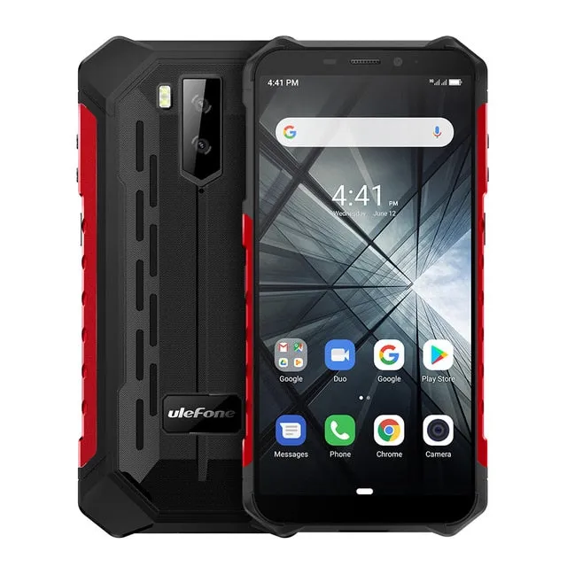 Ulefone Armor X3 Rugged Smartphone Android 9.0 IP68 Android 5.5" 2GB 32GB 5000mAh 3G Rugged Cell Phone Mobile Phone Android