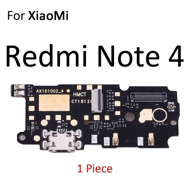 USB Power Charging Connector Plug Port Dock Flex Cable For Xiaomi Redmi 2 2A 3S 4A 4X 5A Note 4X Global 2 4 Note 3 Pro 5A