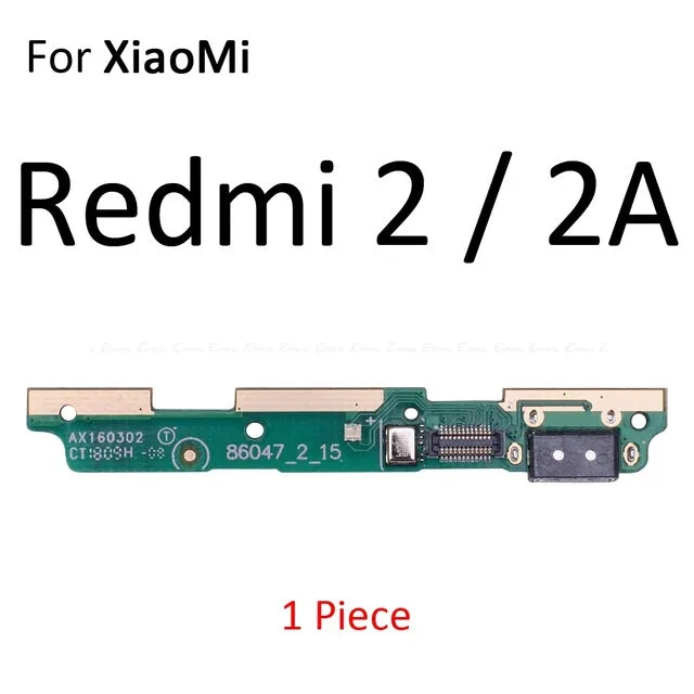 USB Power Charging Connector Plug Port Dock Flex Cable For Xiaomi Redmi 2 2A 3S 4A 4X 5A Note 4X Global 2 4 Note 3 Pro 5A