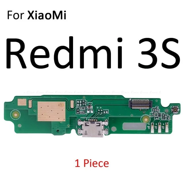 USB Power Charging Connector Plug Port Dock Flex Cable For Xiaomi Redmi 2 2A 3S 4A 4X 5A Note 4X Global 2 4 Note 3 Pro 5A