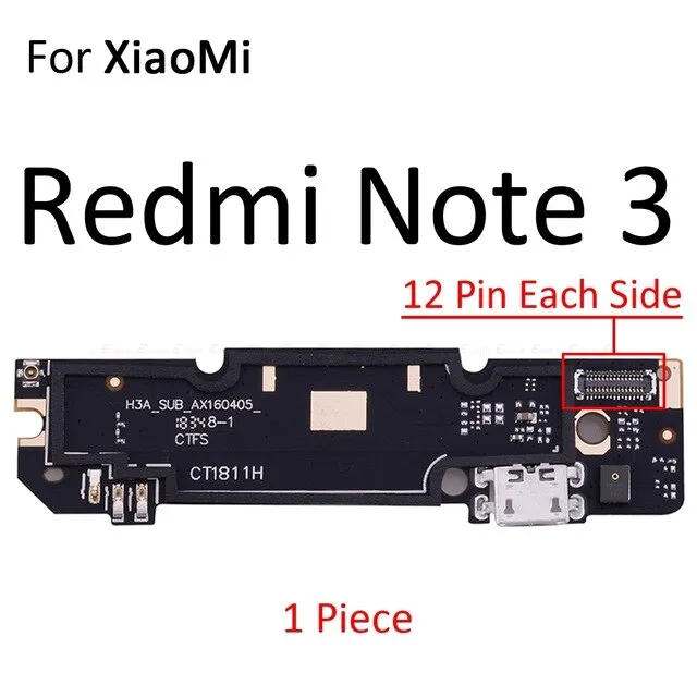 USB Power Charging Connector Plug Port Dock Flex Cable For Xiaomi Redmi 2 2A 3S 4A 4X 5A Note 4X Global 2 4 Note 3 Pro 5A