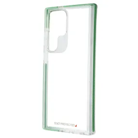 ZAGG Gear4 Santa Cruz Series Case for Samsung Galaxy S23 Ultra - Clear / Green